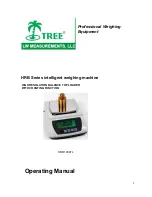 Tree HRB 1002TL Operating Manual предпросмотр