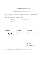 Preview for 2 page of Tree HRB 1002TL Operating Manual