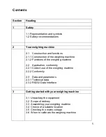 Preview for 5 page of Tree LWC 800 Operating Manual