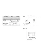 Preview for 2 page of Tree MCT-1500 User Manual