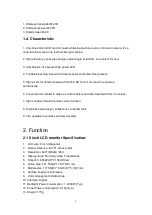 Preview for 4 page of Treedental TR-CWL07 Operation And Installation Manual