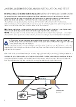 Preview for 5 page of treesse CLIVIA Installation And Use Manual