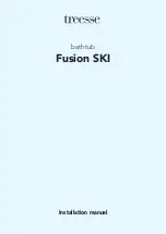 treesse Fusion SKI Series Installation Manual preview