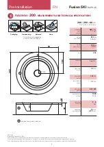 Preview for 4 page of treesse Fusion SKI Preinstallation Manual