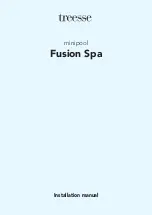 Предварительный просмотр 1 страницы treesse Fusion Spa 230 Installation Manual