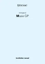 Preview for 1 page of treesse Muse GP Installation Manual