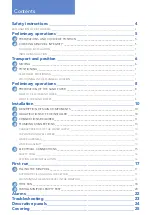 Preview for 3 page of treesse Zen Pro Installation Manual