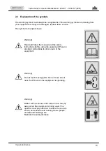 Предварительный просмотр 13 страницы Trejon 120H-HY Instructions For Use And Maintenance Manual