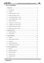 Предварительный просмотр 3 страницы Trejon MULTIFOREST V Series Instruction Manual And Maintenance Directions