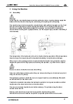 Предварительный просмотр 20 страницы Trejon MULTIFOREST V Series Instruction Manual And Maintenance Directions