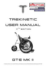 Preview for 1 page of Trekinetic GTE MK II User Manual