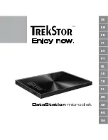 TrekStor DataStation Microdisk Operating Instructions Manual preview