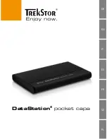 TrekStor DataStation Pocket Capa User Manual предпросмотр