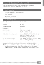 Preview for 5 page of TrekStor DataStation pocket pace 3.0 Operating Instructions Manual