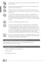 Preview for 10 page of TrekStor DataStation pocket pace 3.0 Operating Instructions Manual