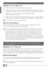 Preview for 12 page of TrekStor DataStation pocket pace 3.0 Operating Instructions Manual