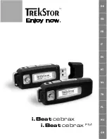 TrekStor i.Beat cebrax Quick Manual preview