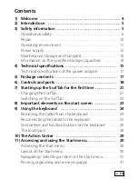 Preview for 2 page of TrekStor SurfTab duo W3 Operating Instruction