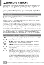 Preview for 4 page of TrekStor SurfTab Xiron 7.0 HD Operating Instructions Manual