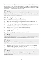 Preview for 21 page of TrekStor WBX5005 Operating Instructions Manual