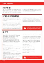 Preview for 6 page of Trelawny SPT VL203EX Operation And Maintenance Manual