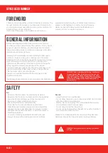 Preview for 6 page of Trelawny SF11EX Operation And Maintenance Manual