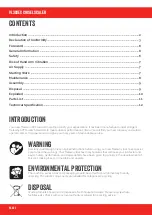 Preview for 2 page of Trelawny VL203Ex Operation And Maintenance Manual