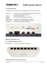 Preview for 22 page of Tremetrics RA660 Operation Manual