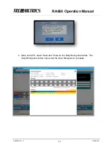 Preview for 42 page of Tremetrics RA660 Operation Manual