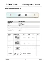 Preview for 60 page of Tremetrics RA660 Operation Manual