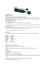 Предварительный просмотр 1 страницы Tremex USB-ISP Manual