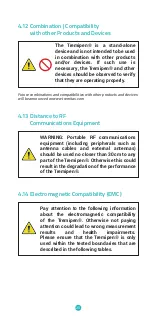 Preview for 22 page of Tremitas Tremipen Instructions For Use Manual