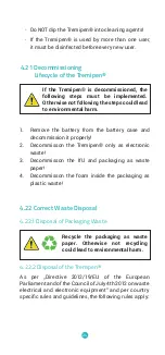 Preview for 26 page of Tremitas Tremipen Instructions For Use Manual