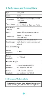 Preview for 28 page of Tremitas Tremipen Instructions For Use Manual