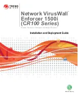 Trend Micro CR100 Series Installation And Manual preview