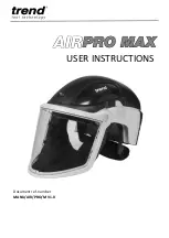 Preview for 1 page of TREND AIRPRO MAX User Instructions