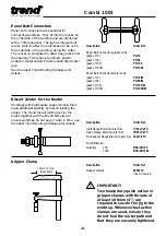 Preview for 6 page of TREND COMBI 1001 Manual