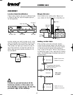 Preview for 8 page of TREND COMBI 600 User Manual