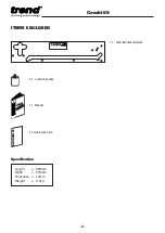 Preview for 3 page of TREND COMBI 65 Manual