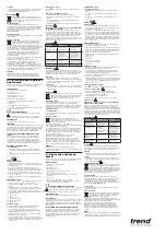 Preview for 4 page of TREND DLB Original Instructions