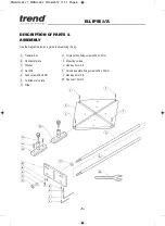 Preview for 6 page of TREND ELLIPSEJ/A Instructions Manual