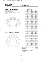 Preview for 9 page of TREND ELLIPSEJ/A Instructions Manual