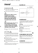 Preview for 12 page of TREND ELLIPSEJ/A Instructions Manual