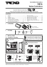 Предварительный просмотр 1 страницы TREND IQ23 Series Installation Instructions Manual