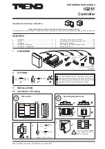 TREND IQ251 Installation Instructions Manual preview