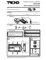 TREND IQ3xcite Installation Instructions Manual предпросмотр