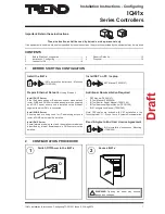 Preview for 1 page of TREND IQ41 Series Installation Instructions Manual