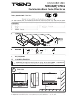 Preview for 1 page of TREND NBOX(B)/CNC2 Installation Instructions Manual