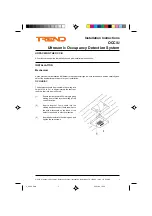 Предварительный просмотр 1 страницы TREND OCC/U Installation Instructions