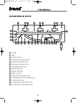 Предварительный просмотр 6 страницы TREND PTB/KWJ900 Manual